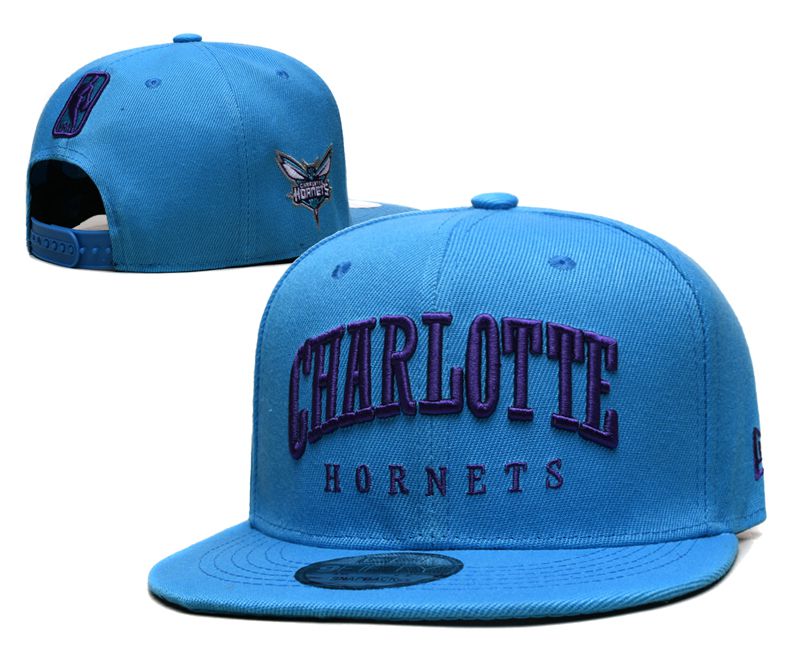 2023 NBA Charlotte Hornets Hat YS202312251->nba hats->Sports Caps
